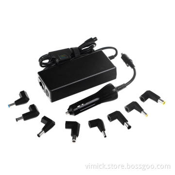 Universal Notebook AC Adapter with USB Output 15V-24V 90W